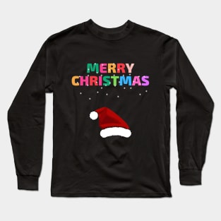 Christmas Hat Long Sleeve T-Shirt